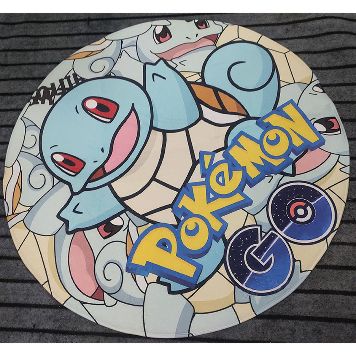 Round Pikachu flannel rug – photo 2