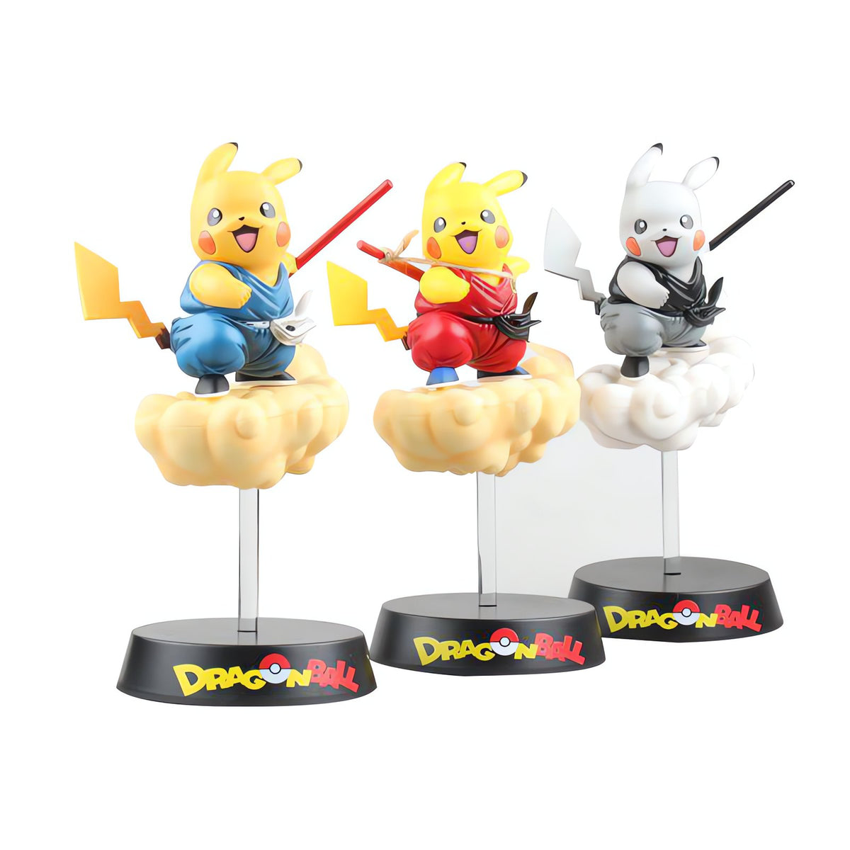 Pikachu in a Son Goku outfit, 18cm figure