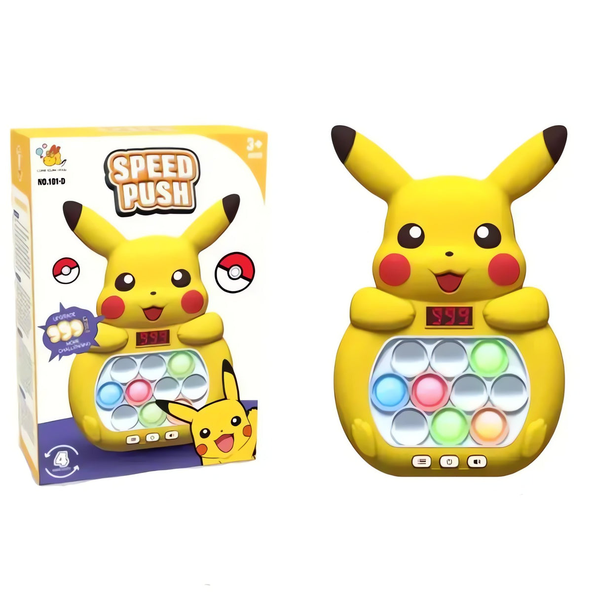 Pikachu Speed Push handheld game