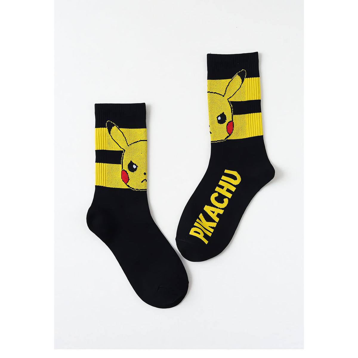 Pikachu print sports socks for adults – photo 17