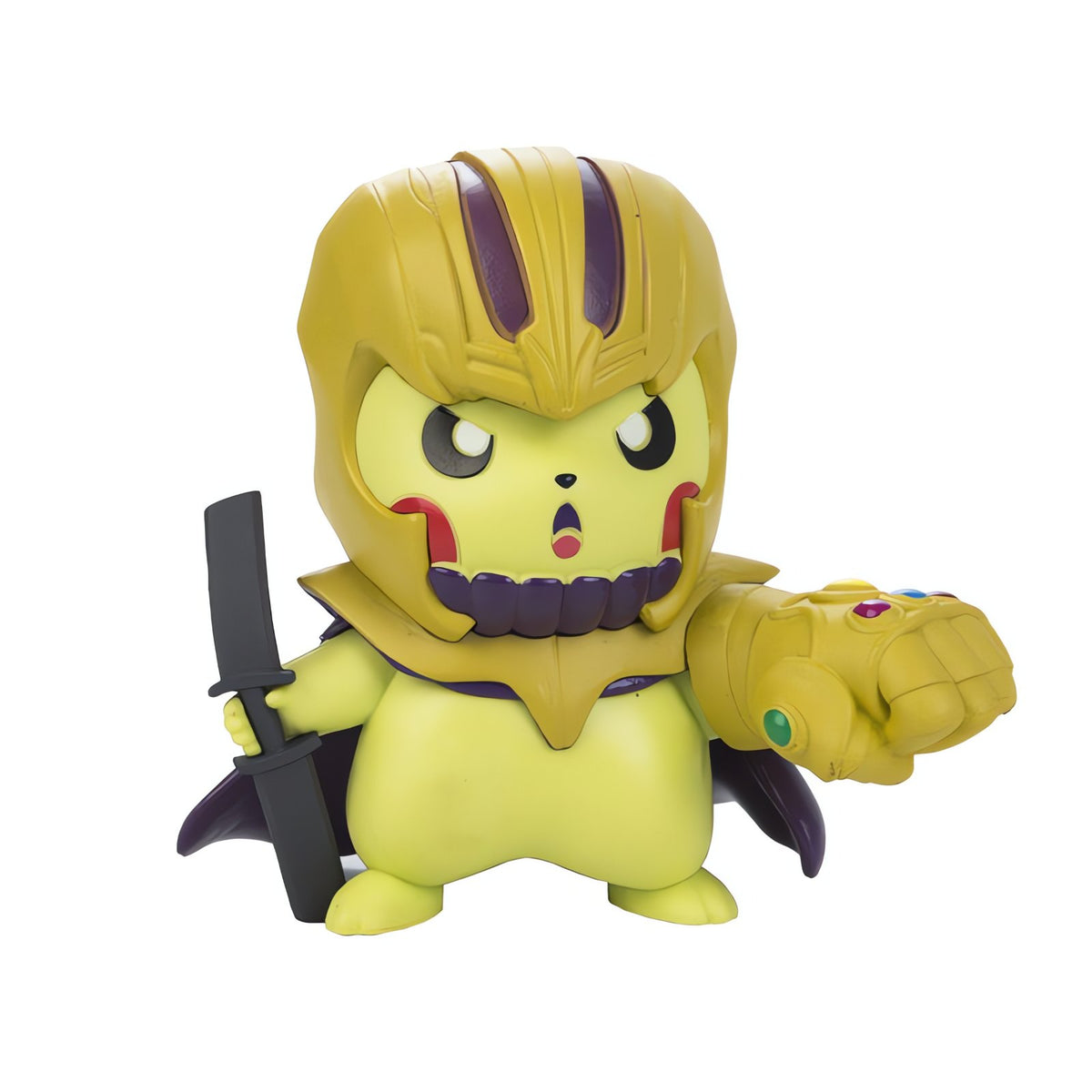 Pikachu figure dressed as a superhero, 10cm – photo 21