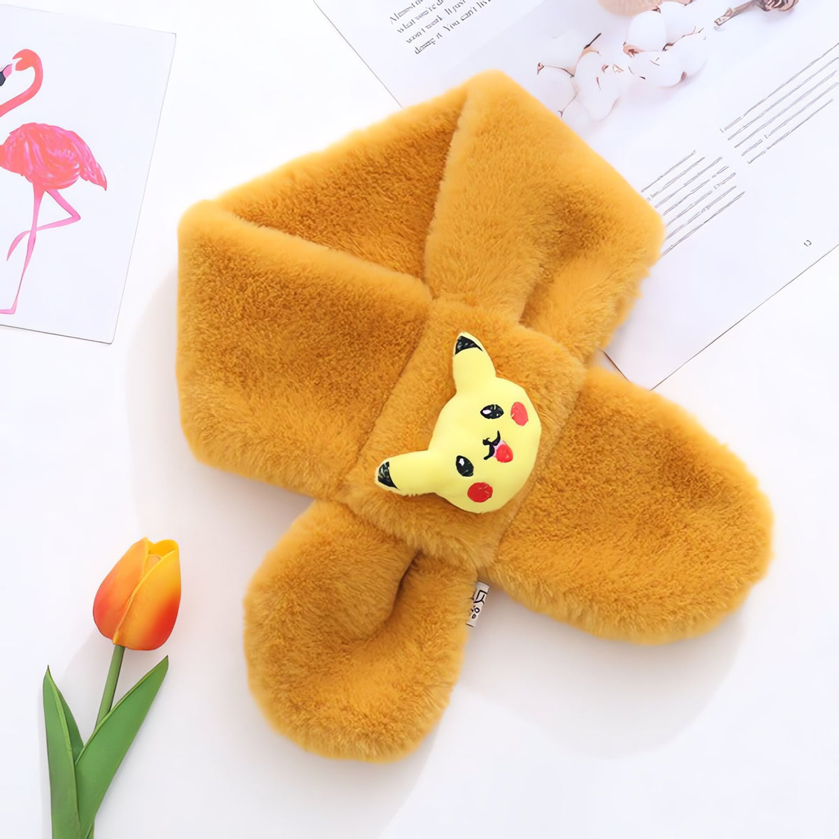 Pikachu toddler fleece scarf – Pikachu 6