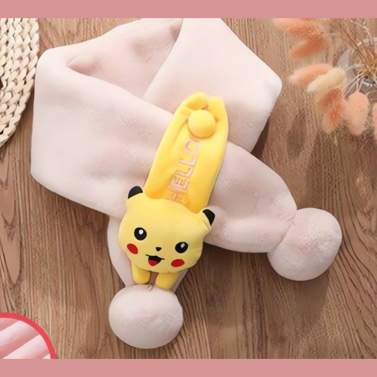 Pikachu toddler fleece scarf – Pokémon Light
