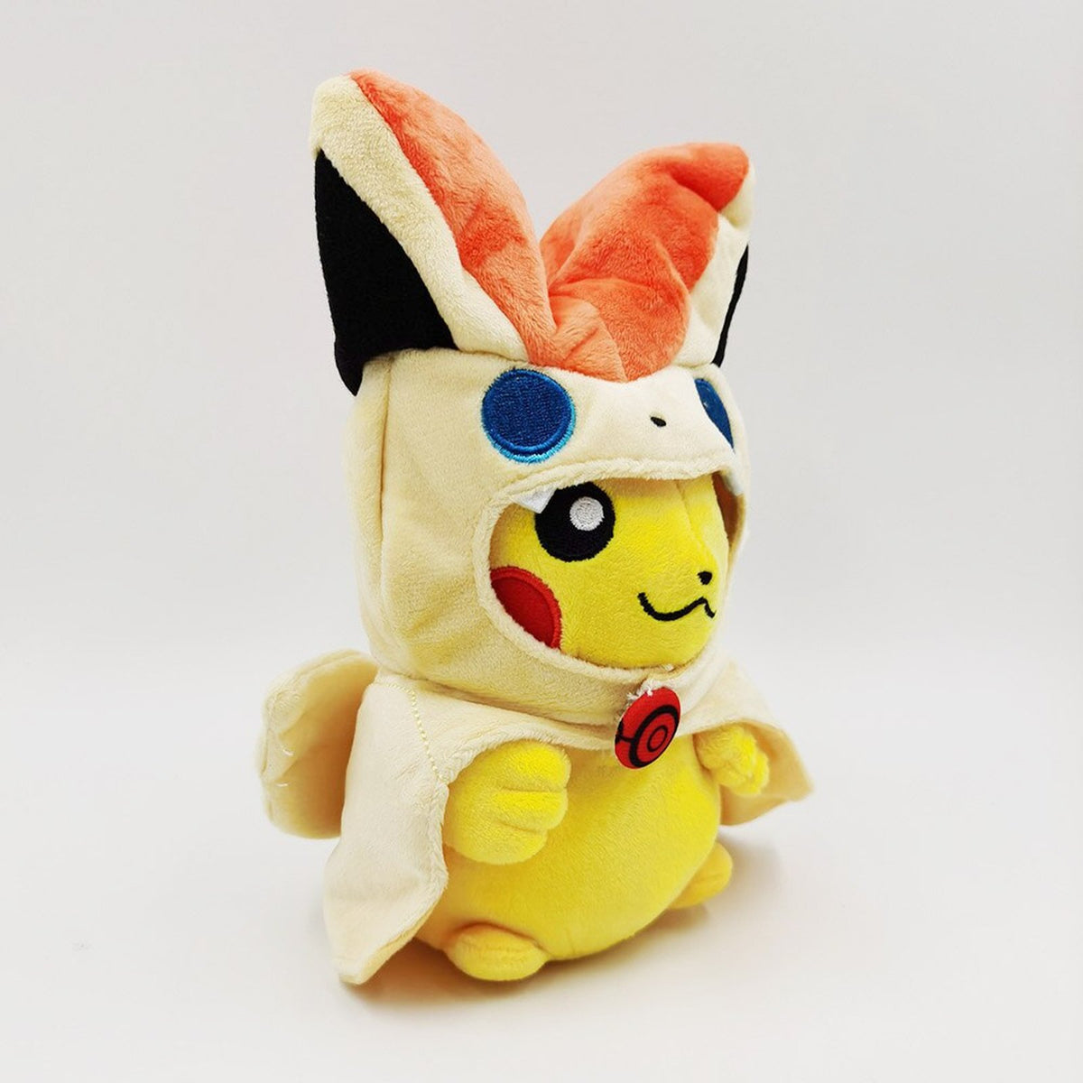 Pikachu plush toy dressed as Victini – photo 2