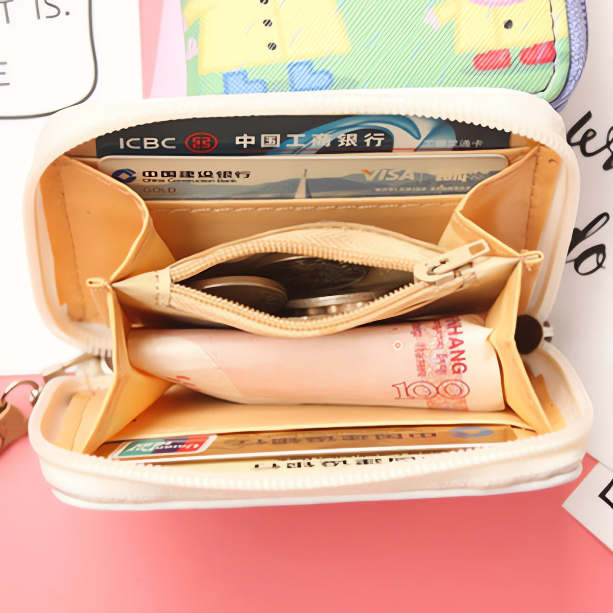 Pikachu wallet with zipped coin pocket – photo 5