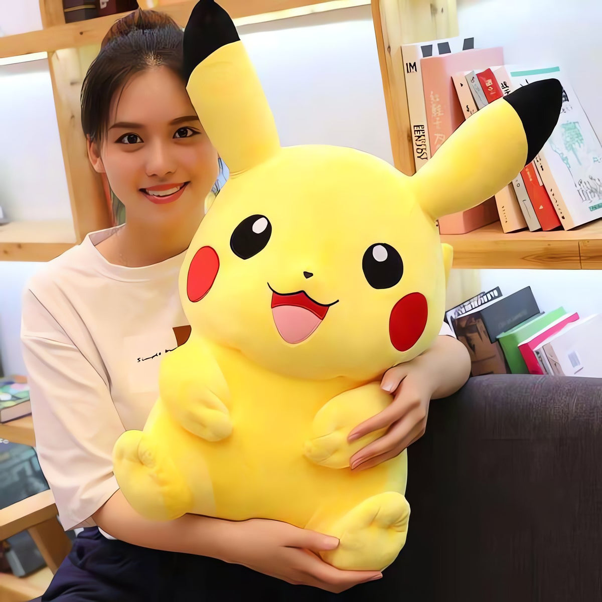 Pikachu XXL plush toy, 60cm – photo 4