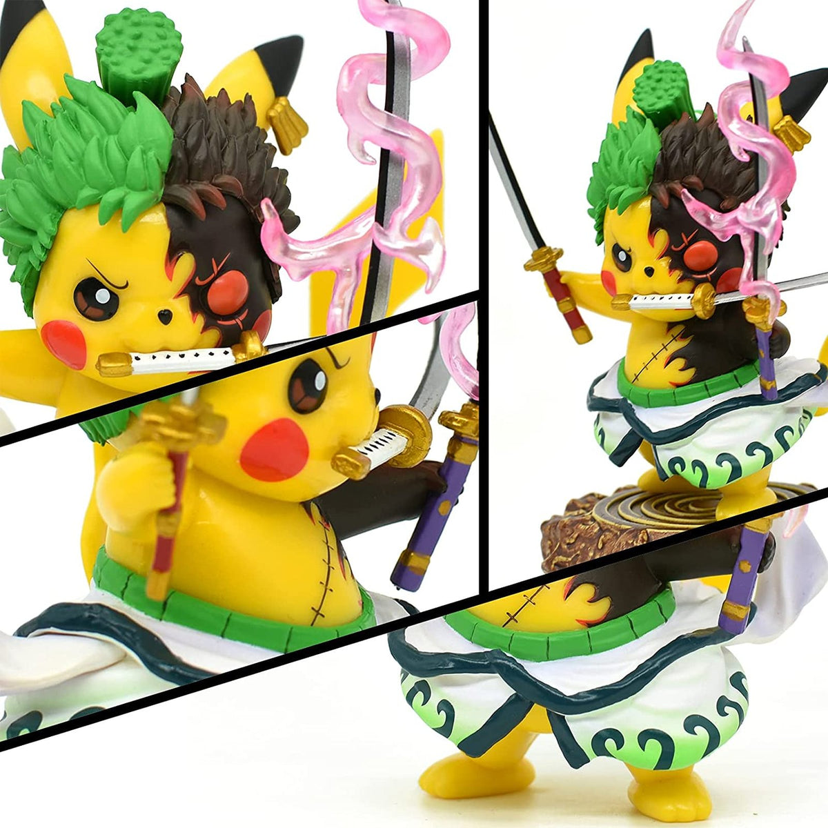 Pikachu figure dressed as Roronoa Zoro, 10cm – photo 2