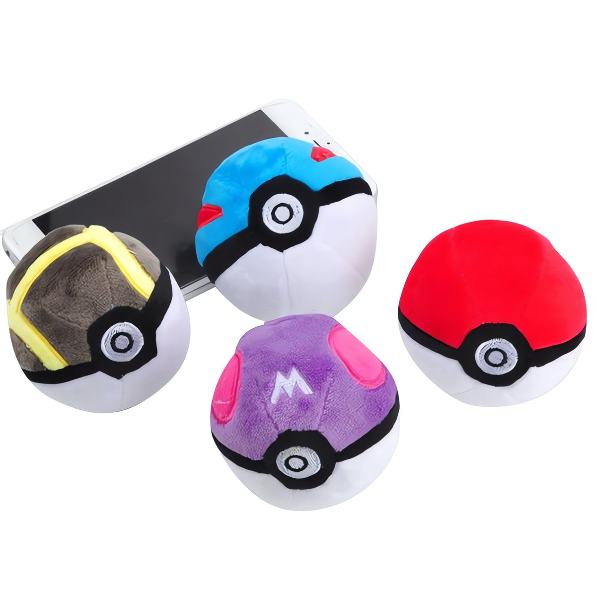 Set of plush Poké Balls – photo 3