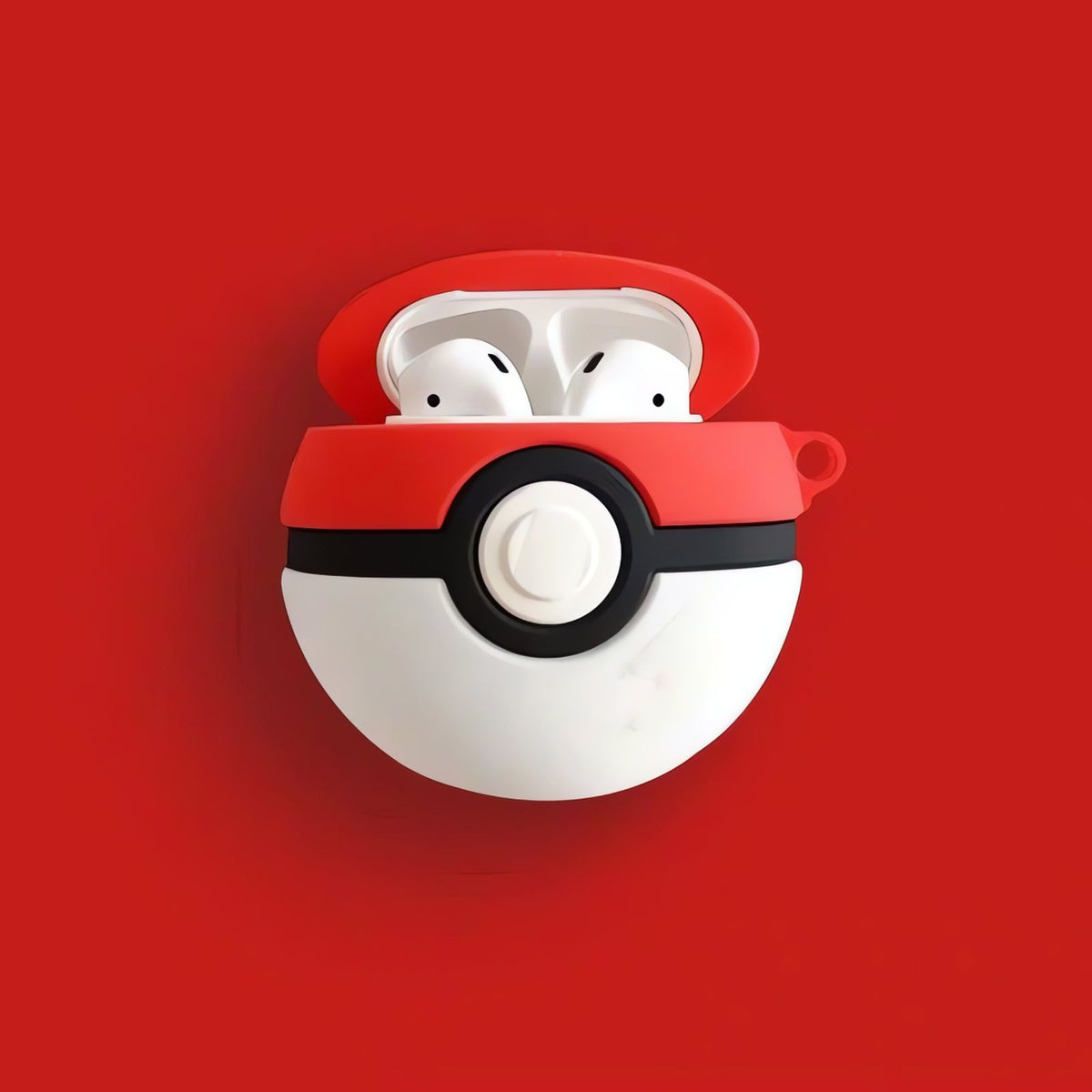 Poké Ball AirPods case with carabiner – photo 3