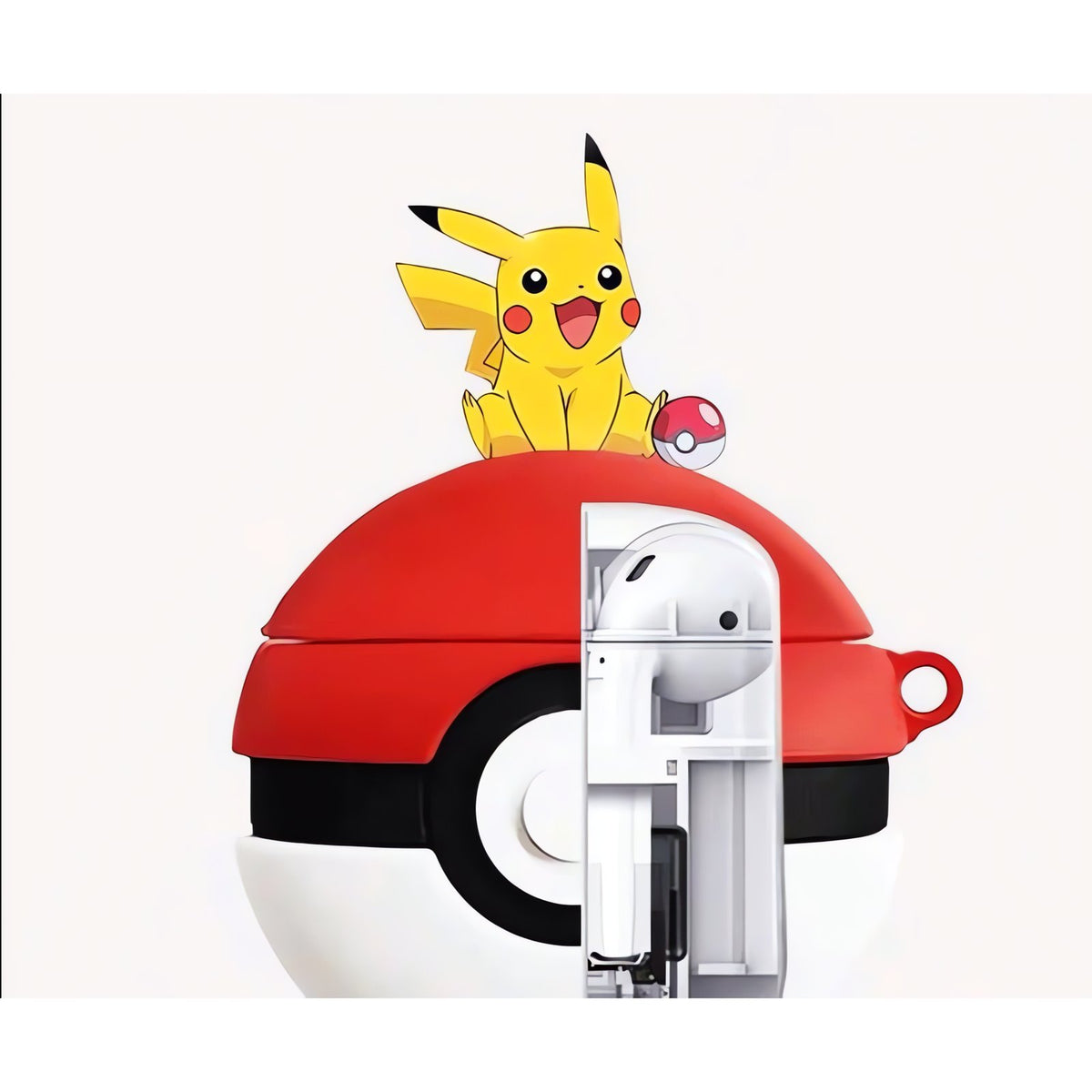 Poké Ball AirPods case with carabiner – photo 5
