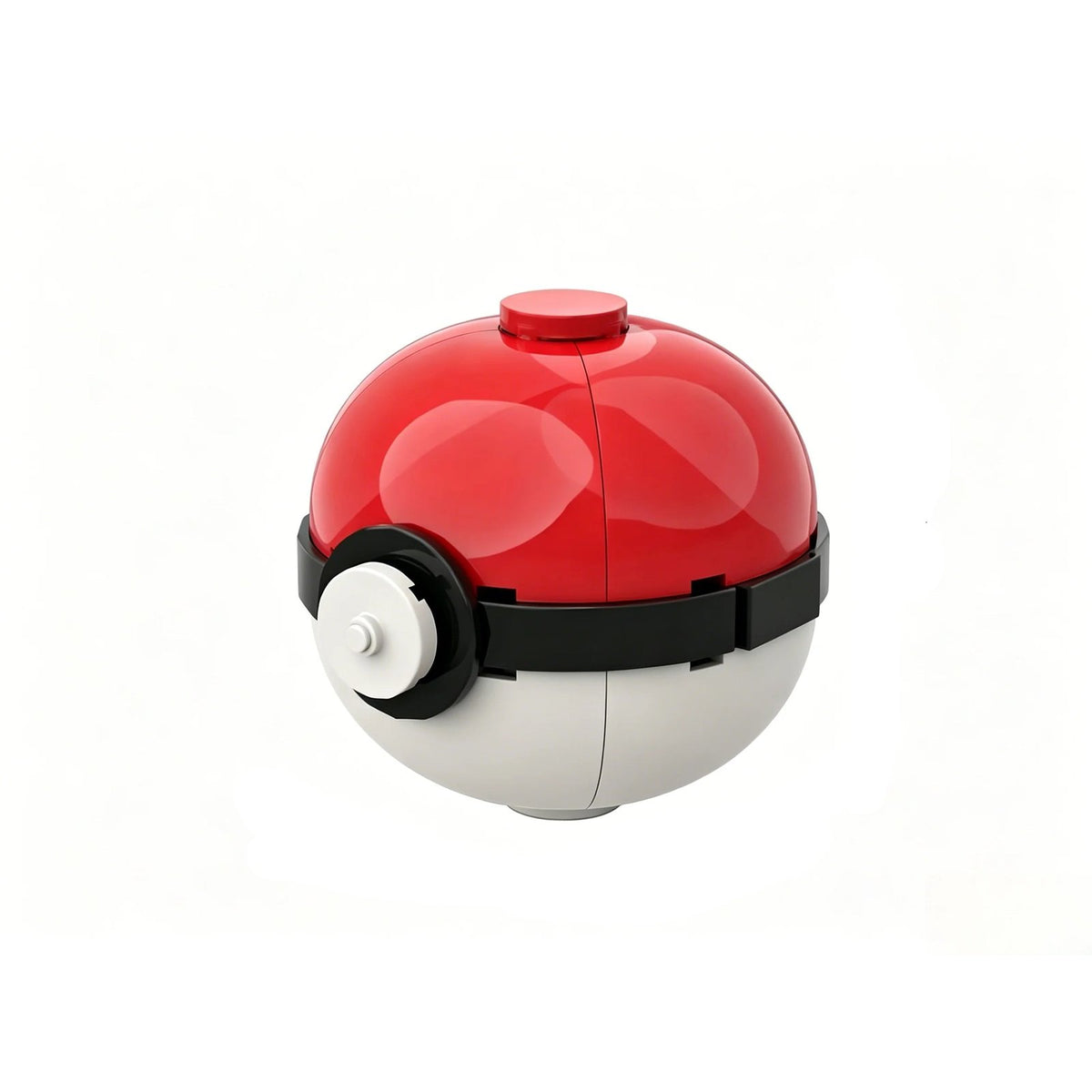 Poké Ball brick model, approx. 7cm