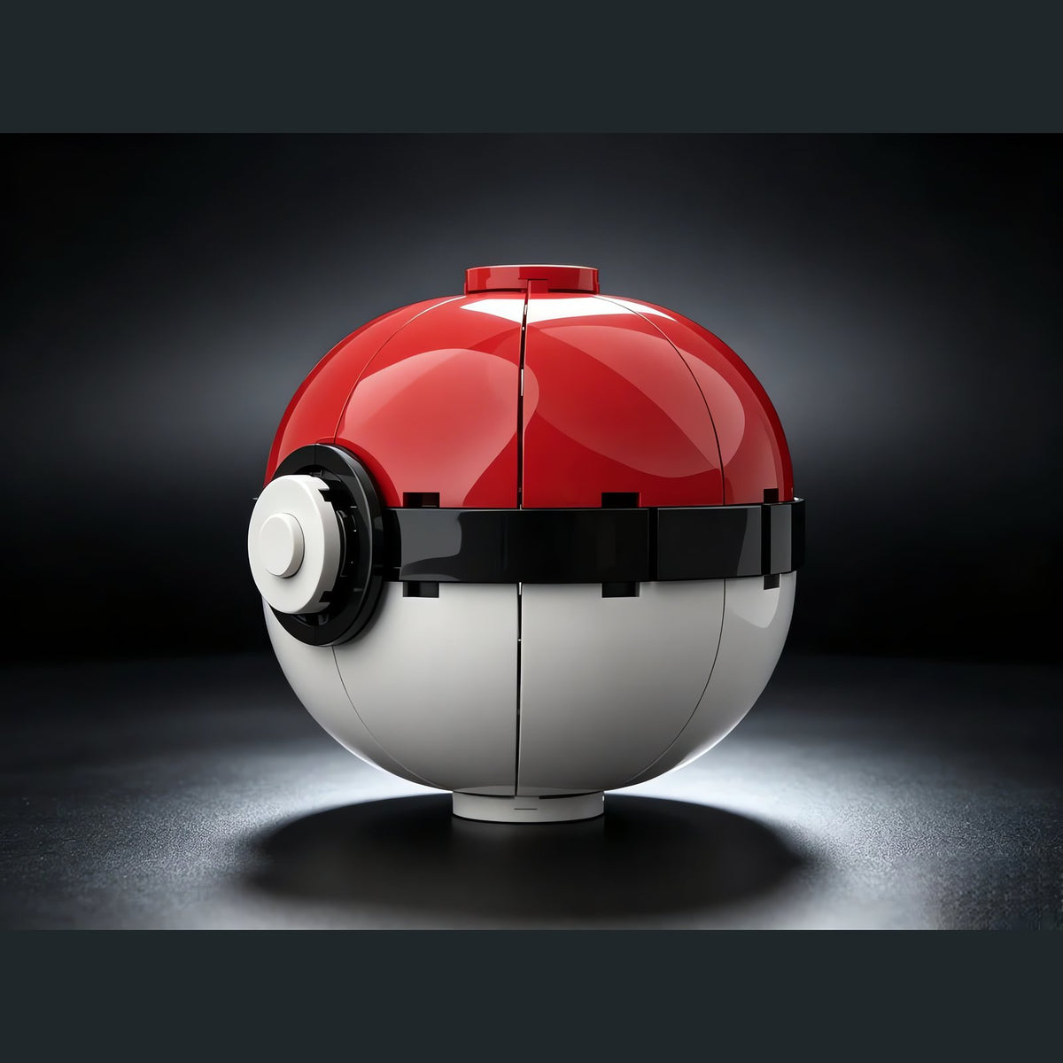Poké Ball brick model, approx. 7cm – photo 7