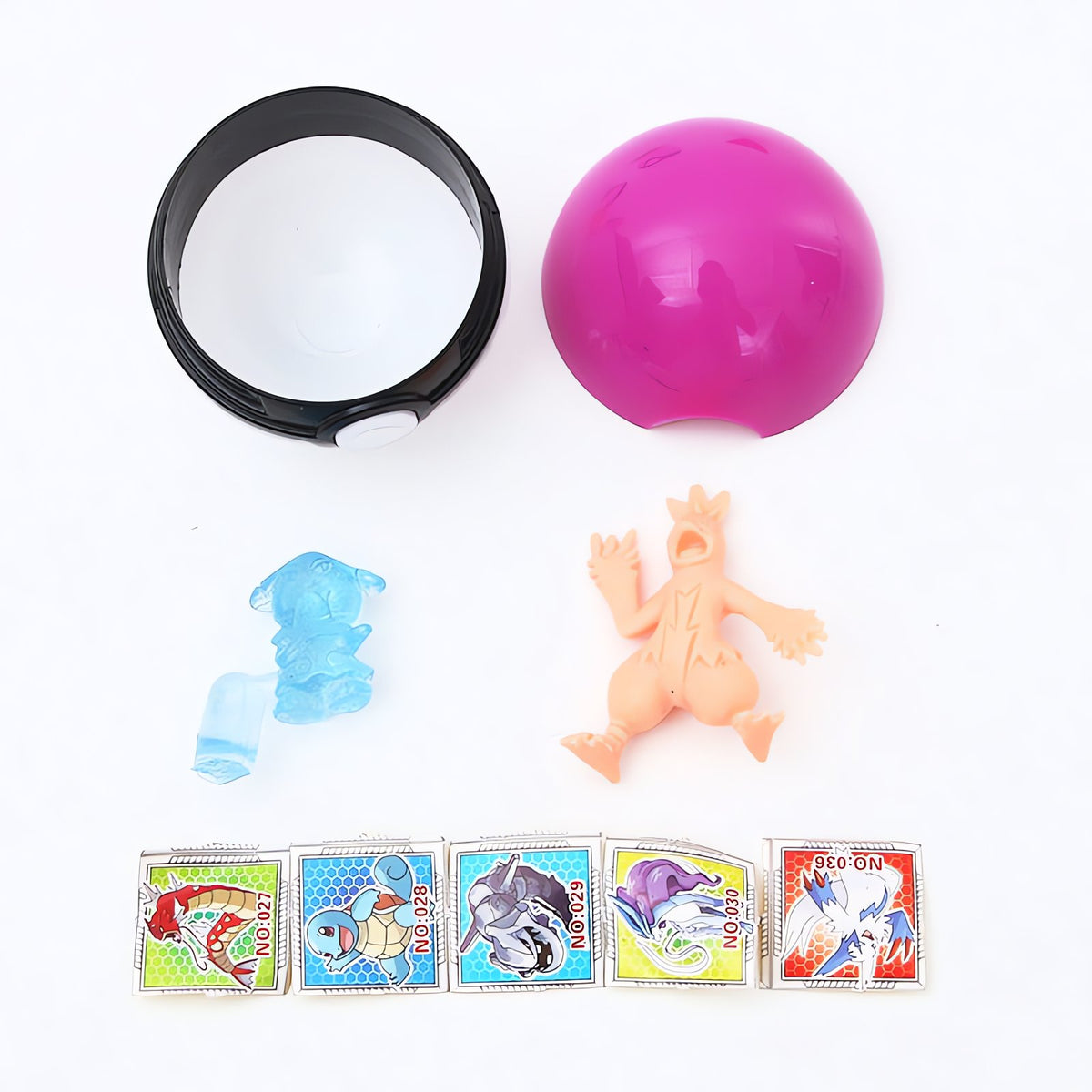 Set of 24 Poké Balls with figures and stickers – photo 3
