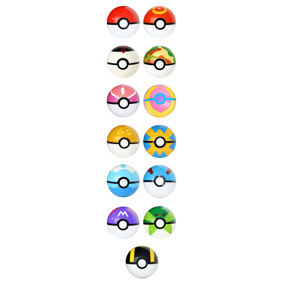 Set of 12 mini Poké Balls with 12 Pokémon figures – photo 3