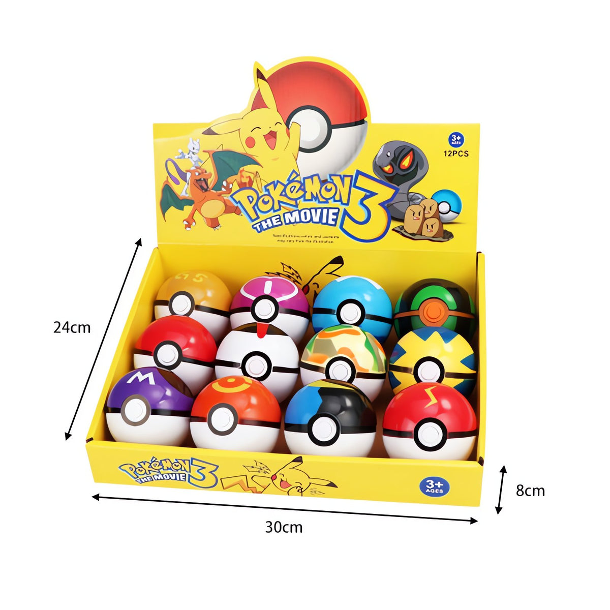 Poké Balls with Pokémon figures – photo 2