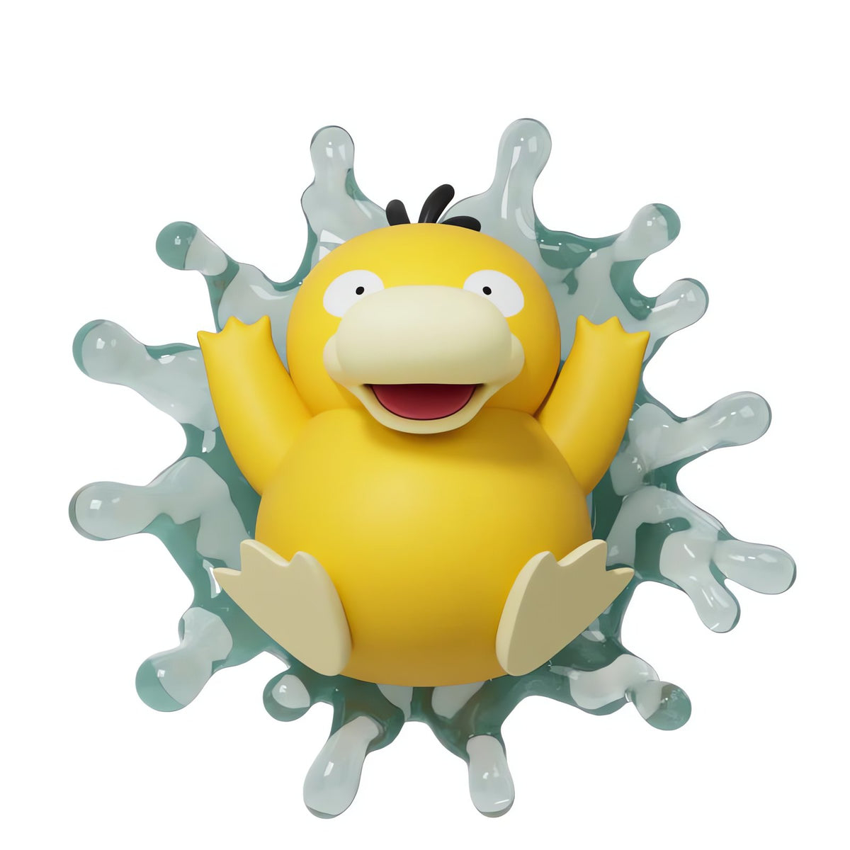 Pokémon 3D fridge magnets – Psyduck