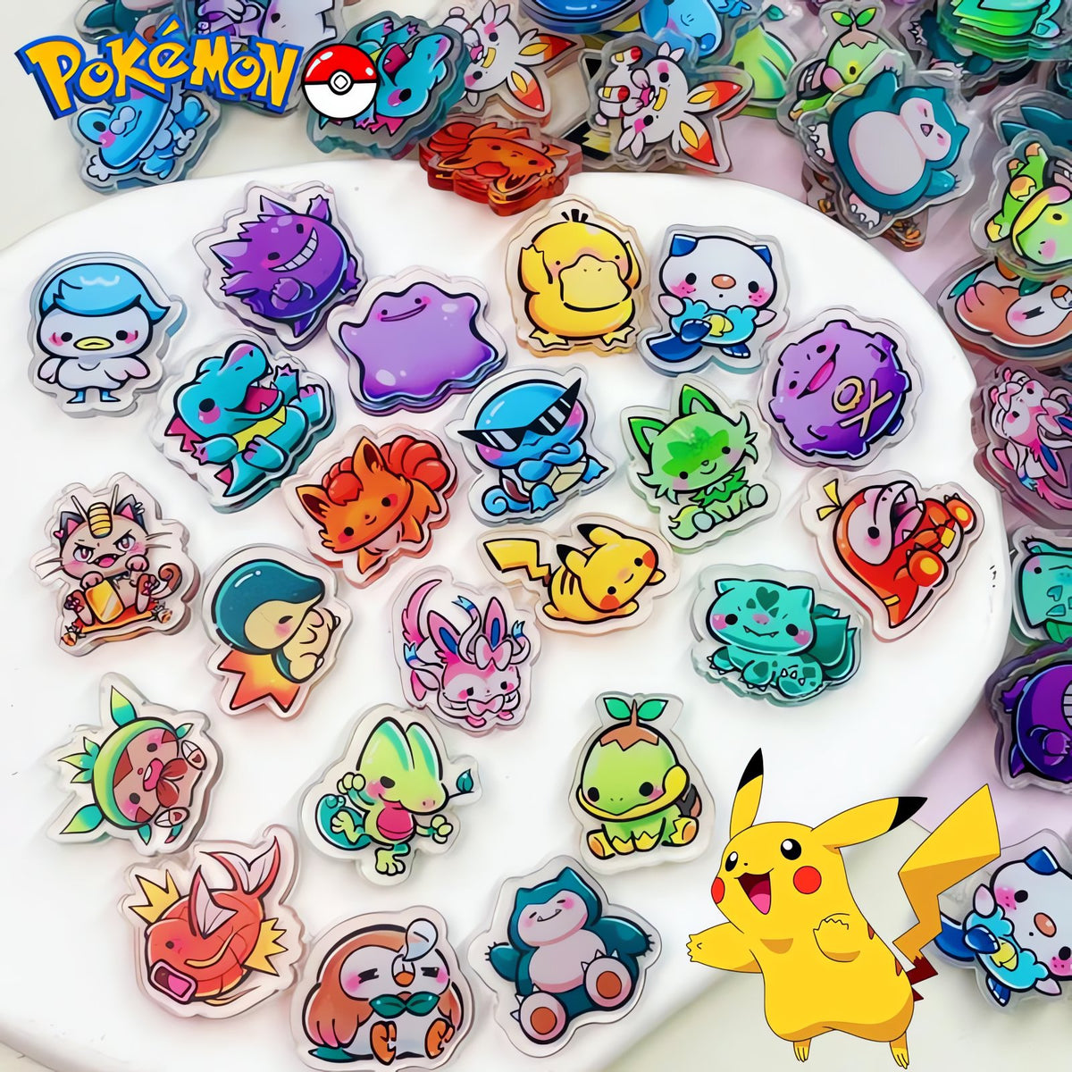 Pokémon acrylic patches – photo 2