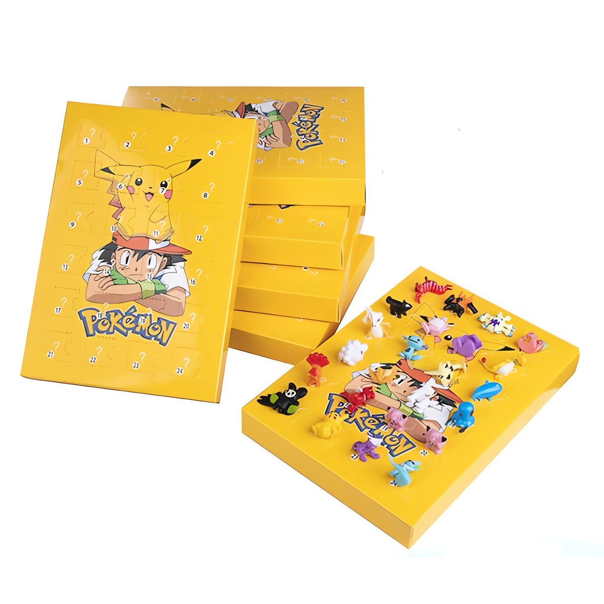 Pokémon advent calendar with 24 figures