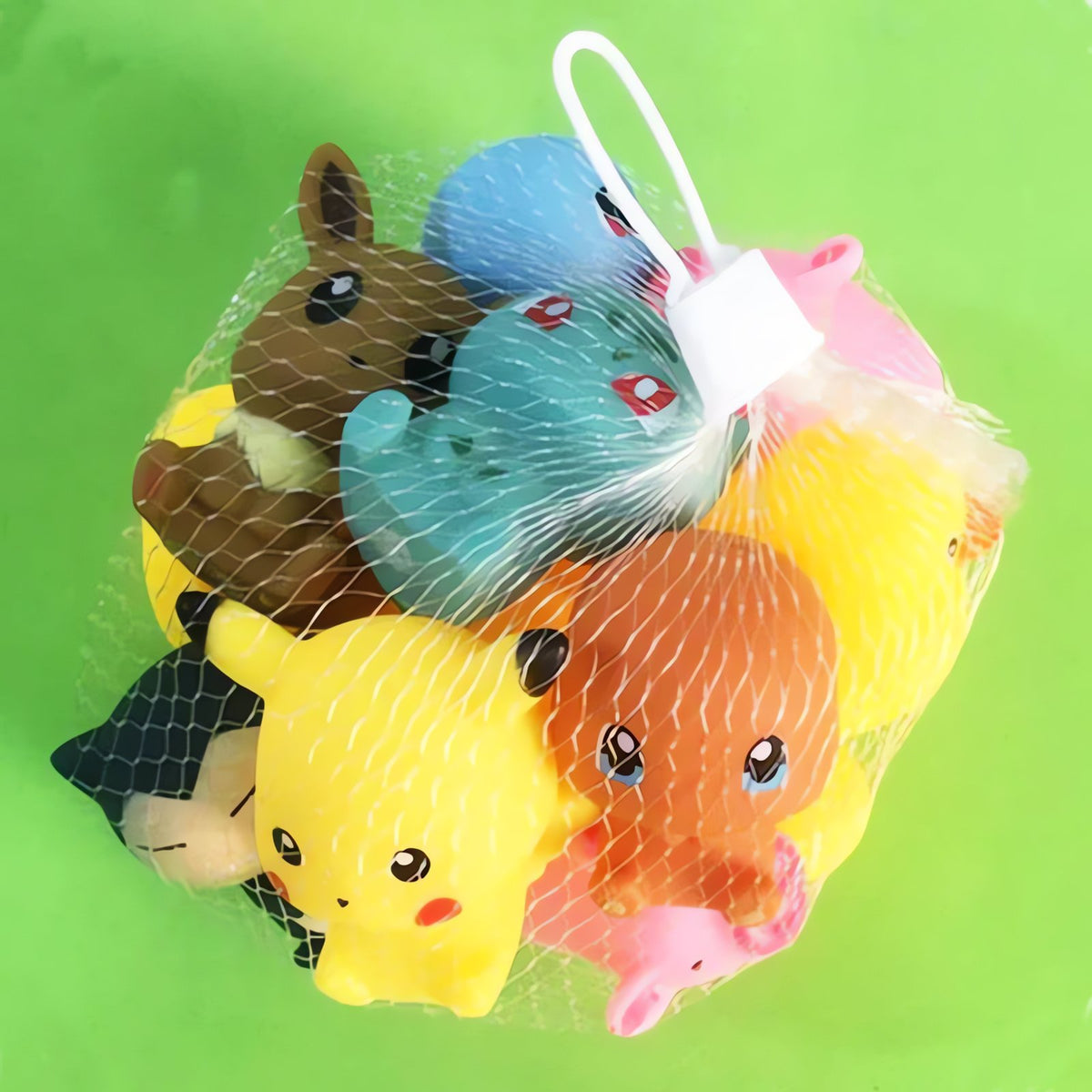 Pokémon bath toy figures, set of six – photo 2