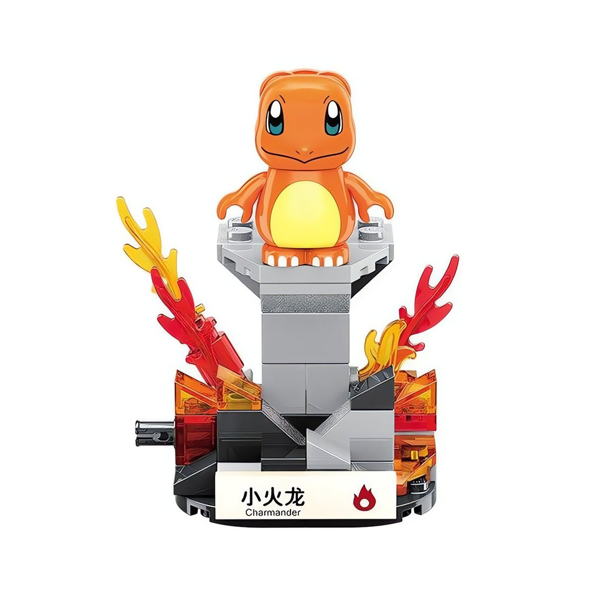 Pokémon building block figures – Charmander