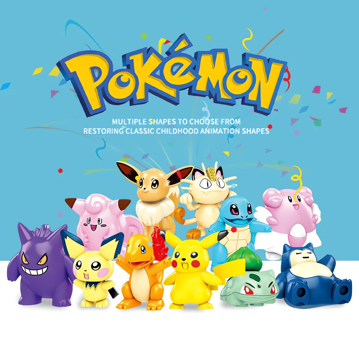 Set of 11 Pokémon building block mini figures – photo 2