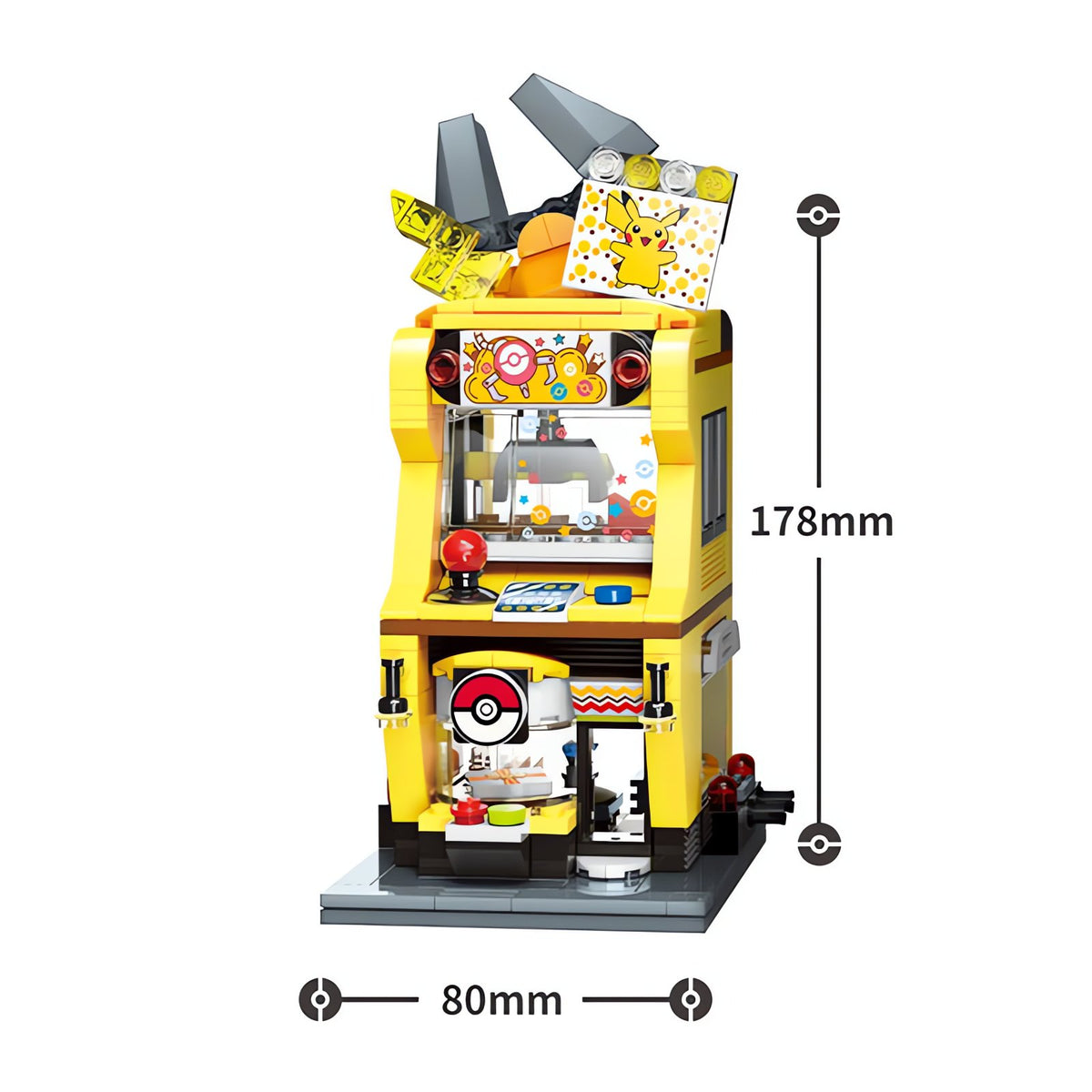 Pokémon building block set with Pikachu or Squirtle building – photo 4