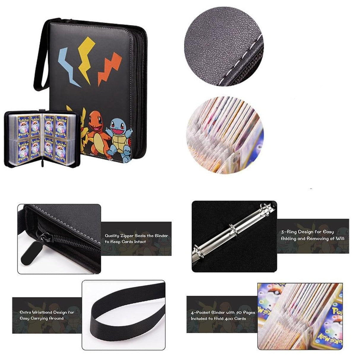 Pokémon trading card carry case – photo 3