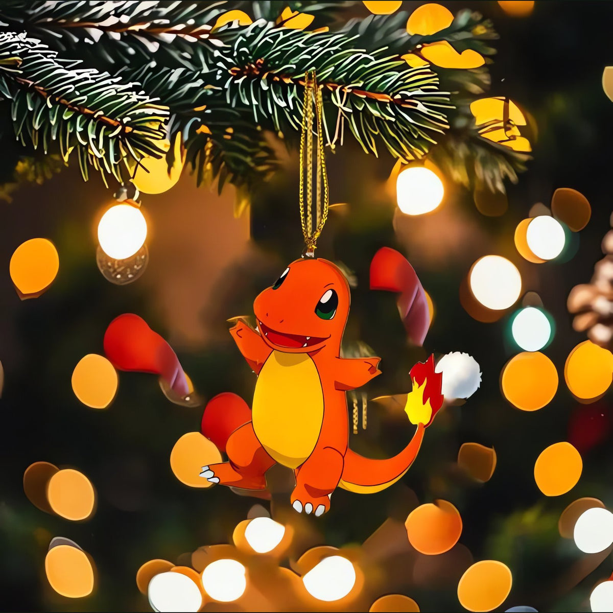 Pokémon Christmas tree decoration – Charmander