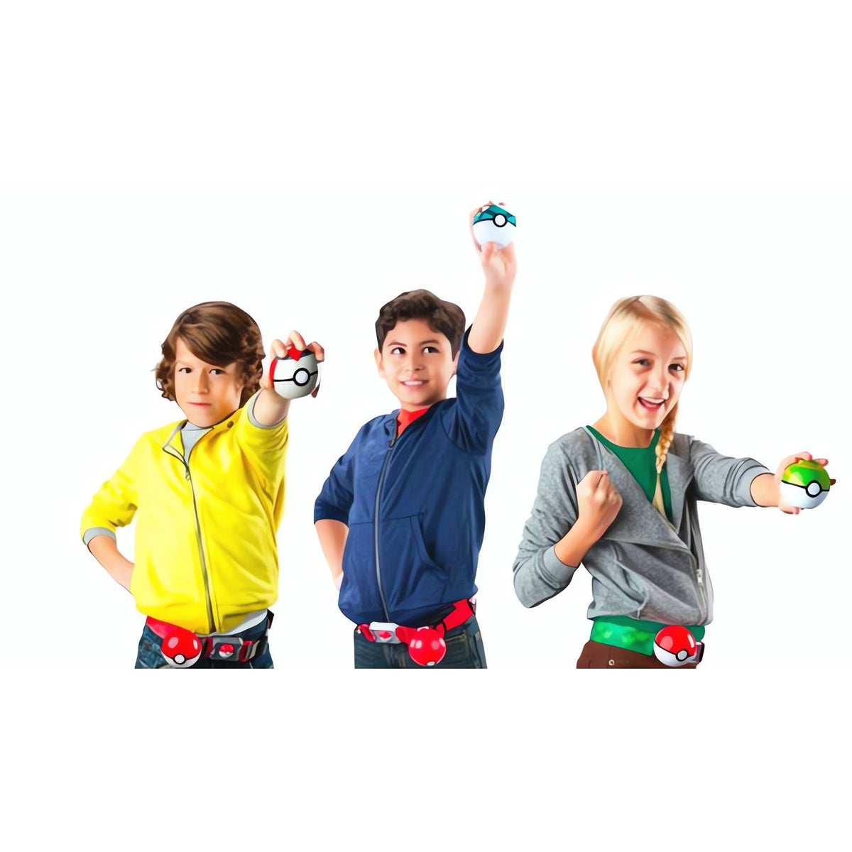 Pokémon Clip 'n' Carry belt set with Poké Balls and Mimikyu – photo 2