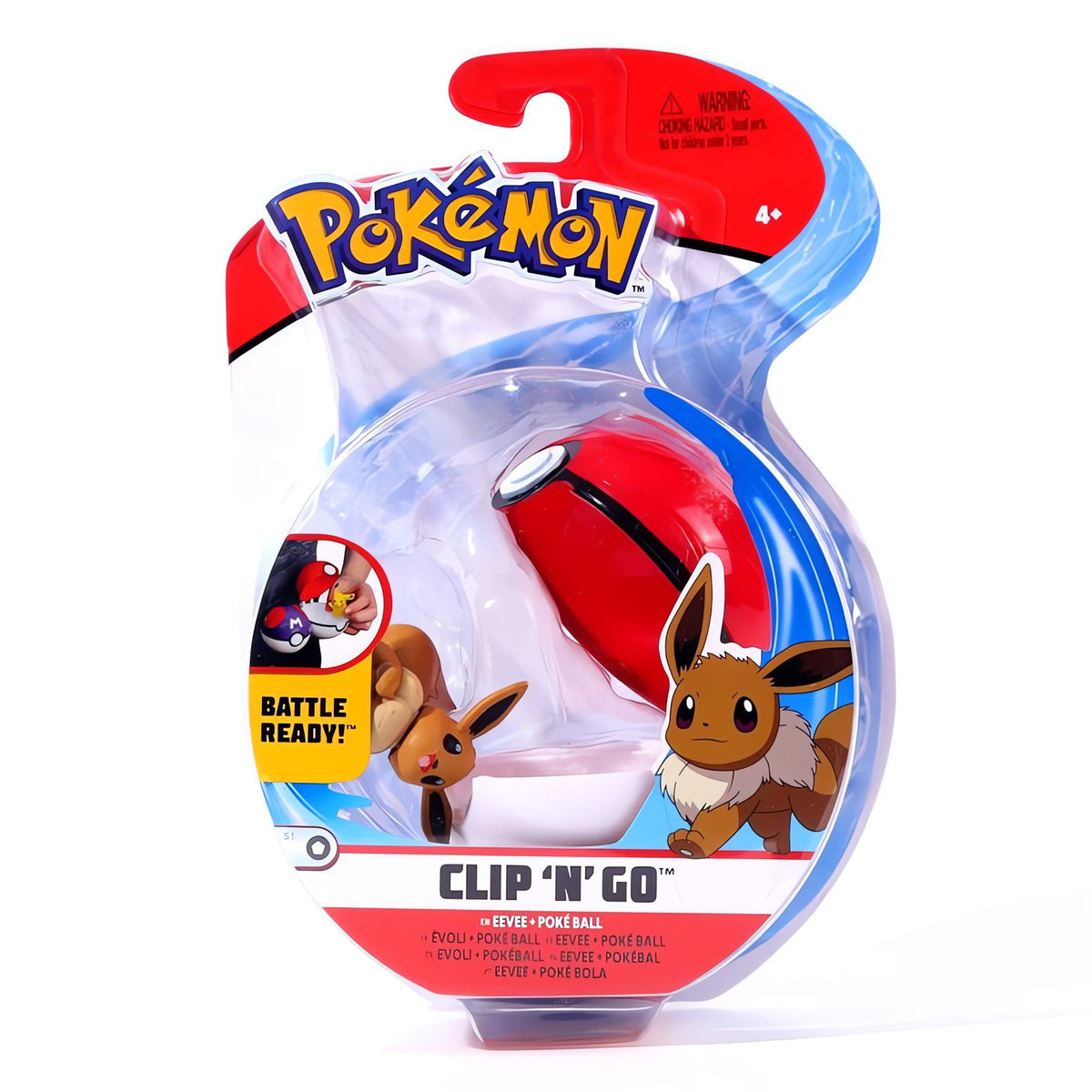 Pokémon Clip 'n' Go Poké Ball with figure and belt clip – photo 4