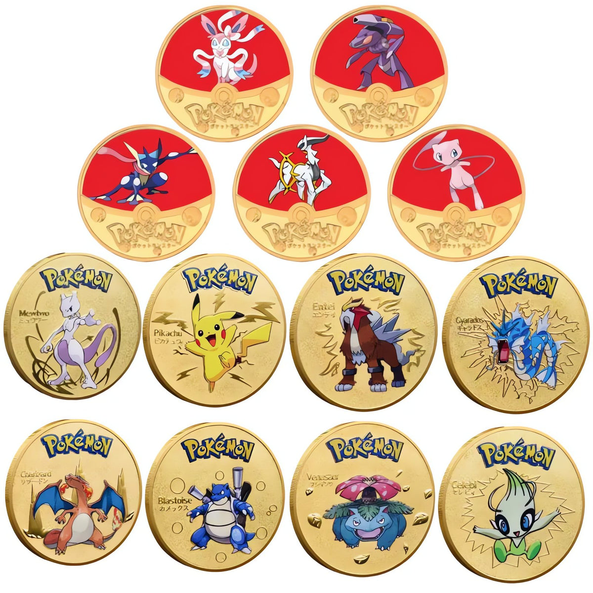 Collectable Pokémon coins