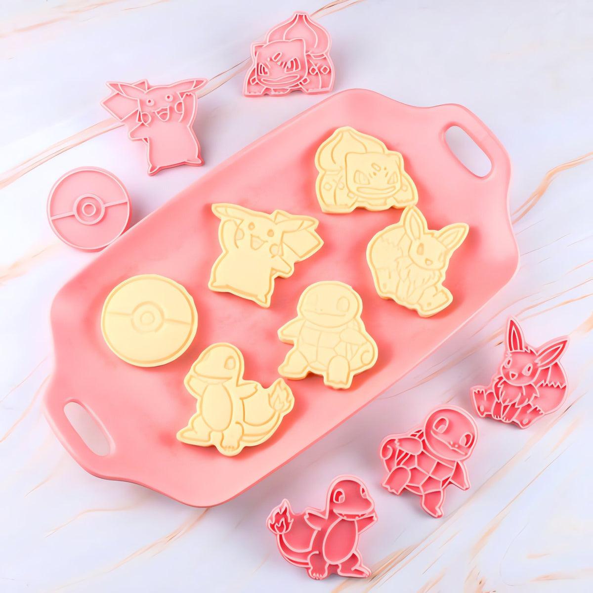 Set of six Pokémon cookie cutters – photo 4