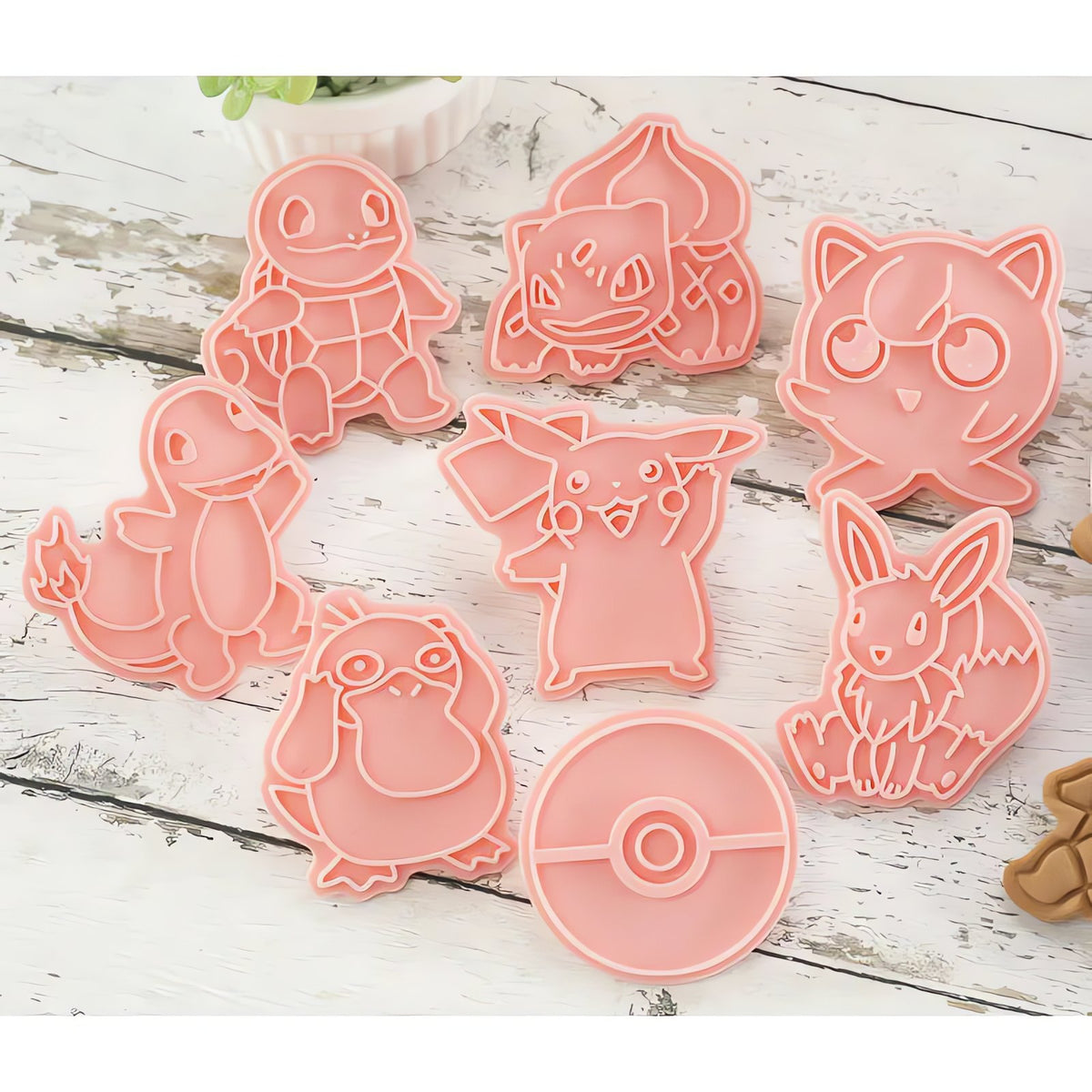 Set of six Pokémon cookie cutters – photo 5