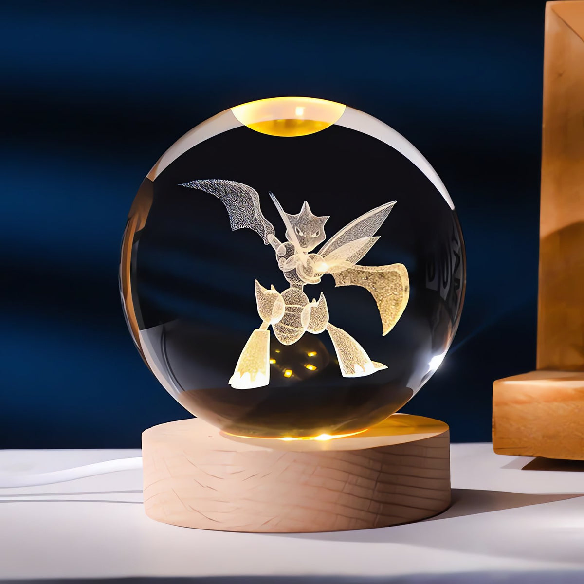 Pokémon crystal ball night light – Scyther