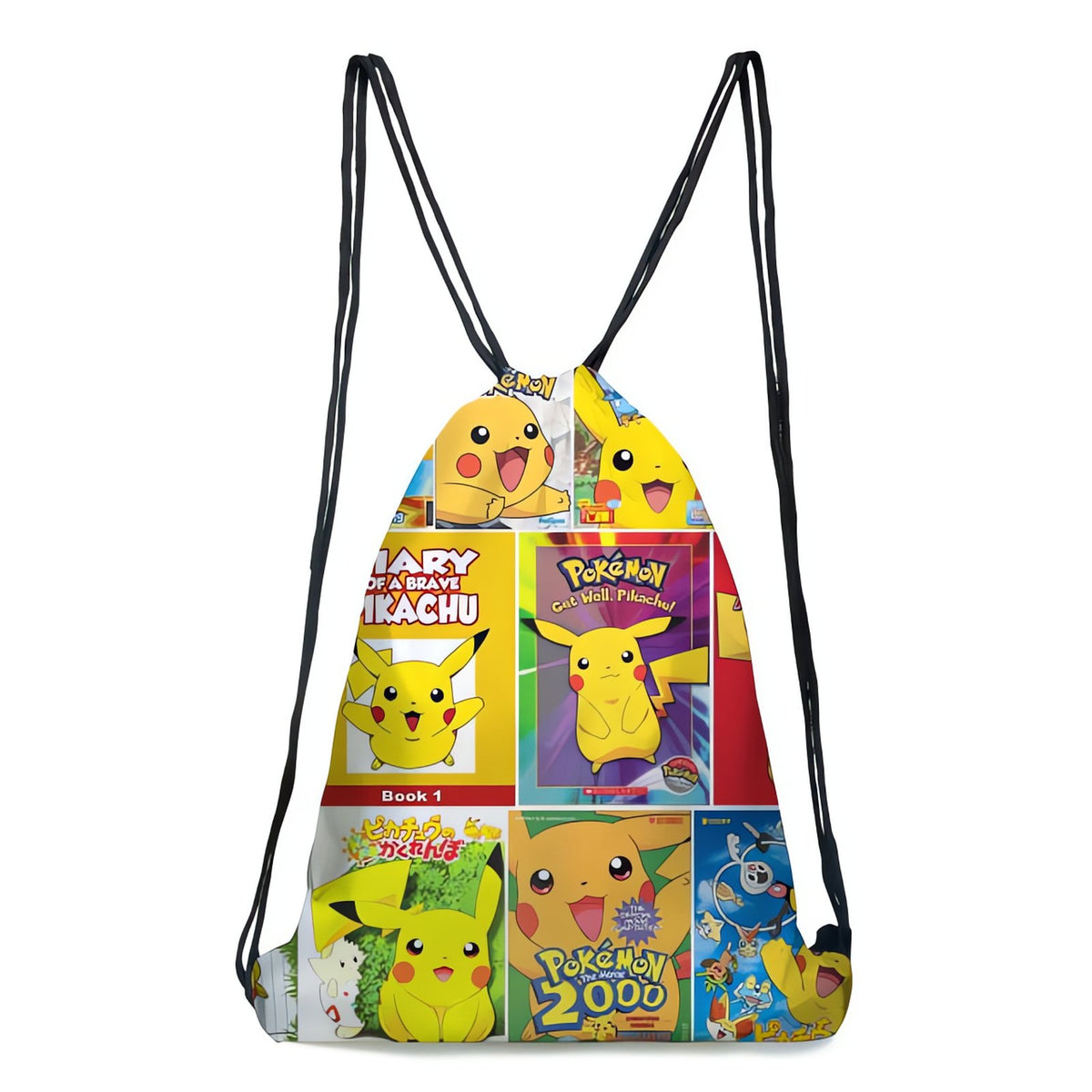 Pokémon drawstring bag, 38x32cm