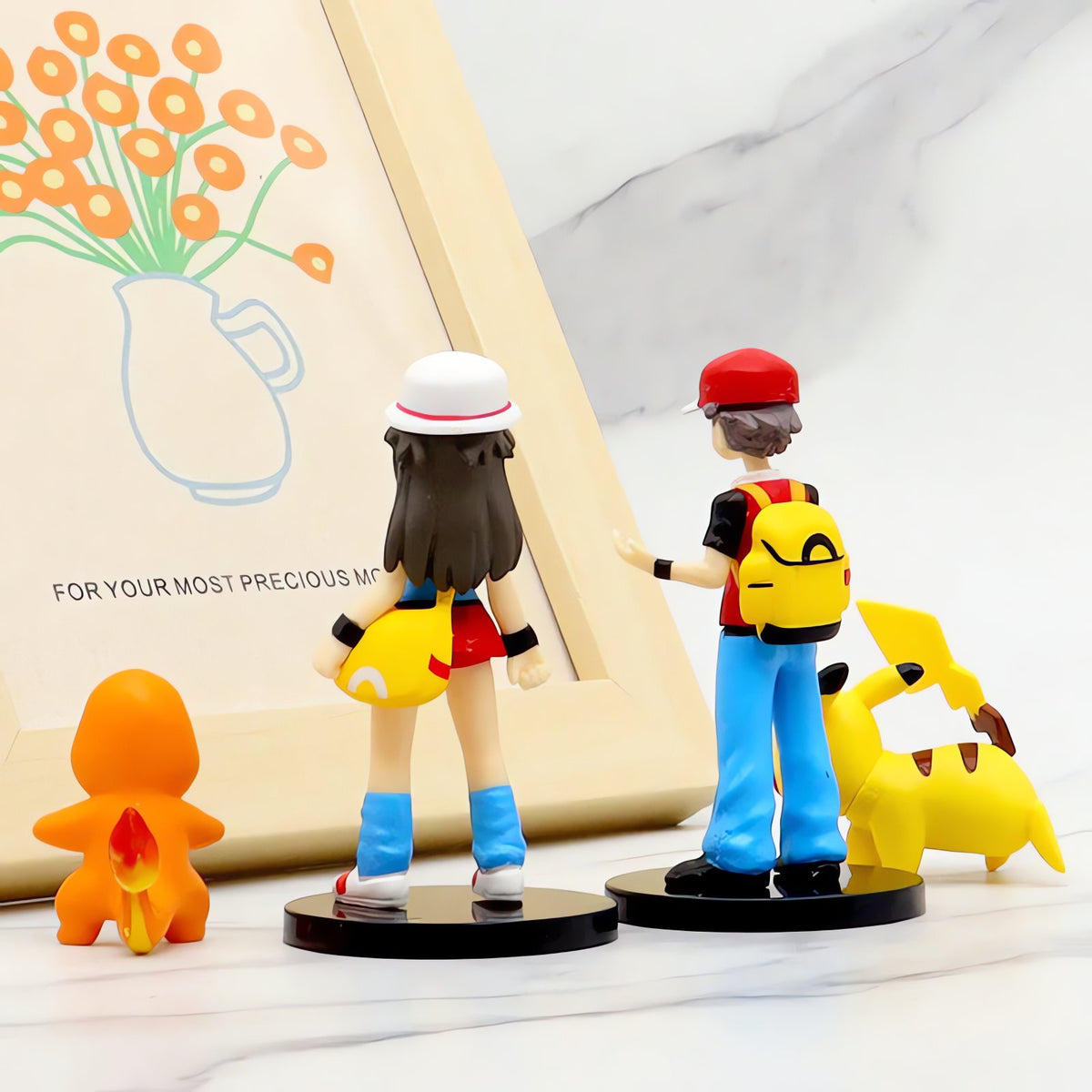 Set of 8 Pokémon figures including Ash and Pikachu – photo 7