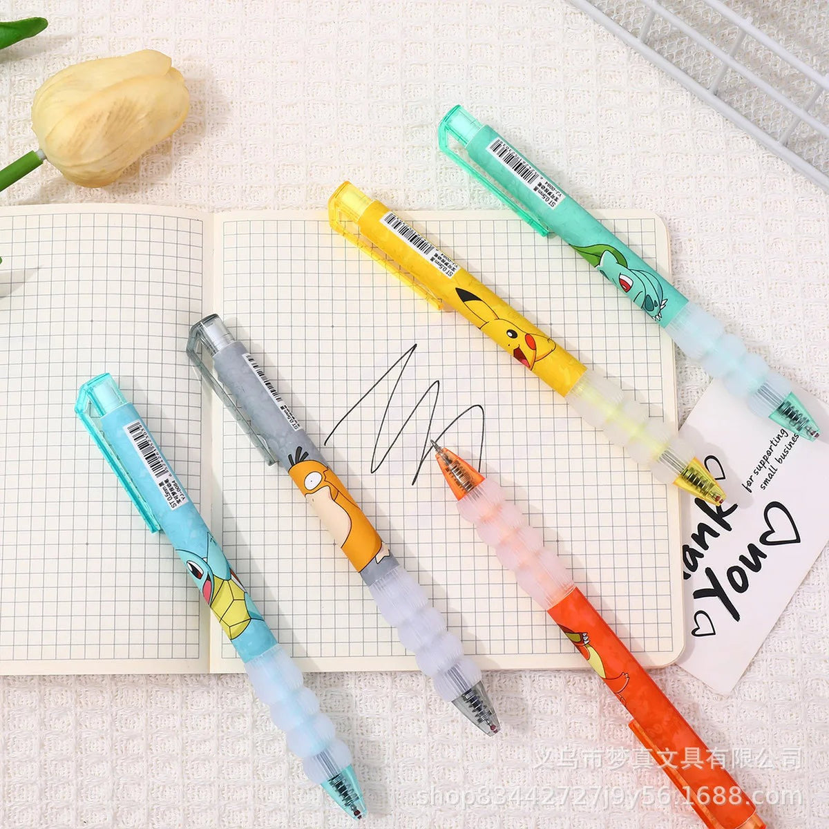 Set of five Pokémon gel pens – photo 4