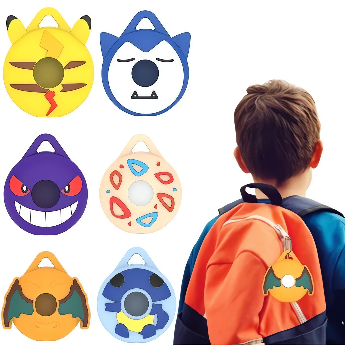 Pokémon GO Plus case in character designs