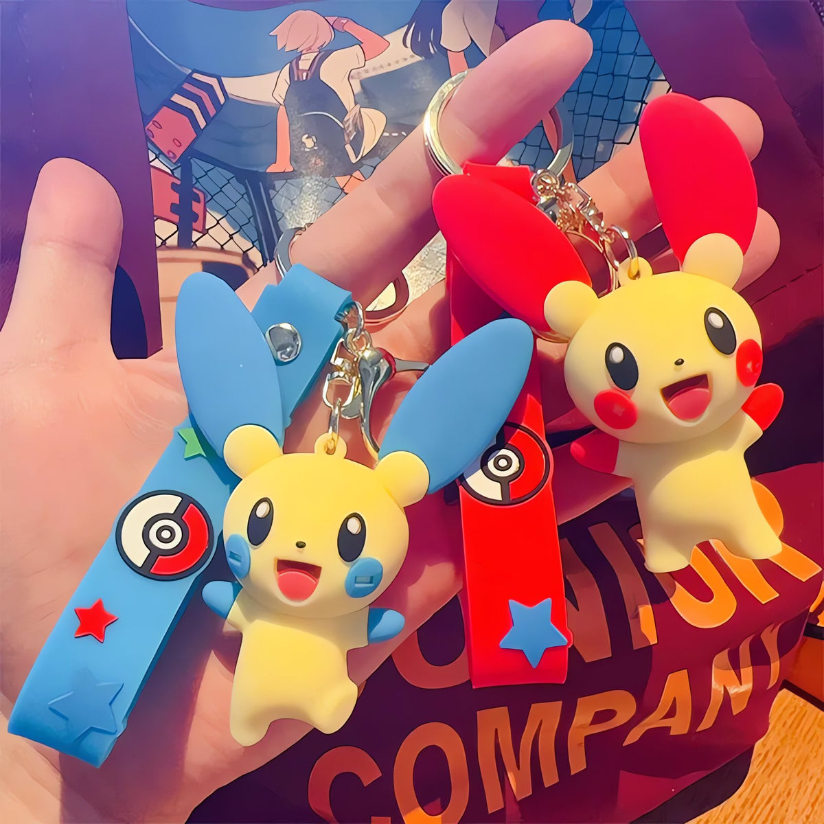 Pokémon keyrings with Pikachu and Charmander – photo 4