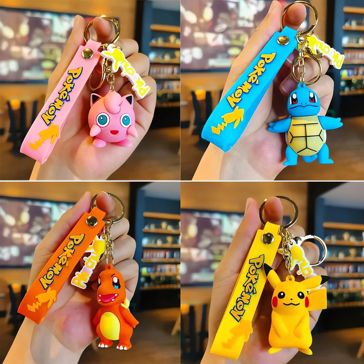 Pokémon keyring
