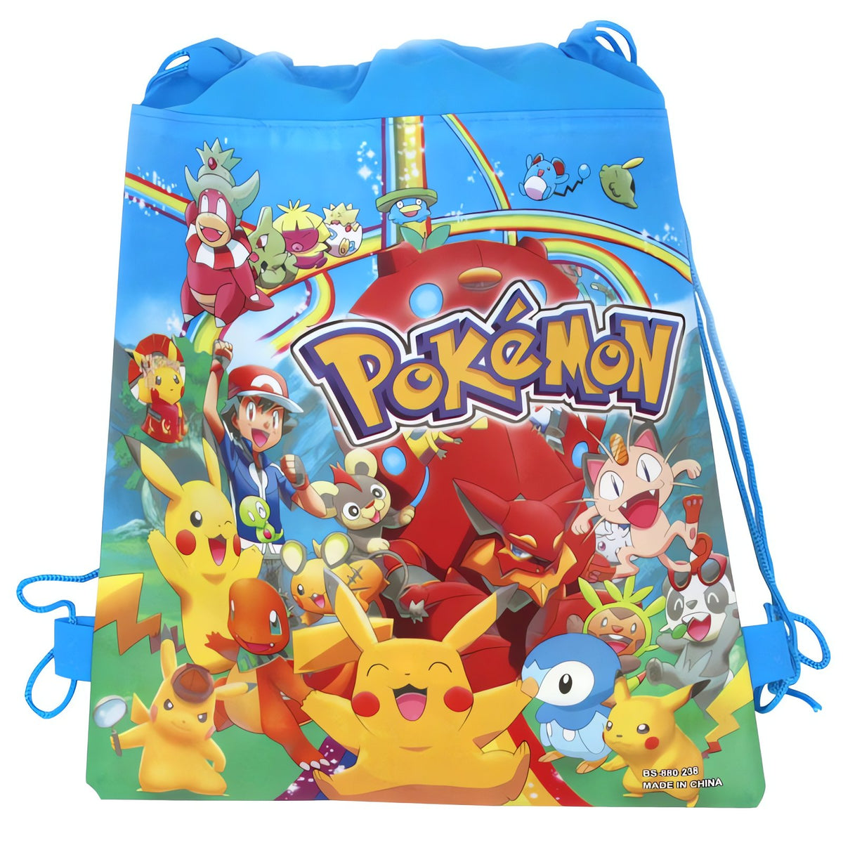 Blue Pokémon kids' bag