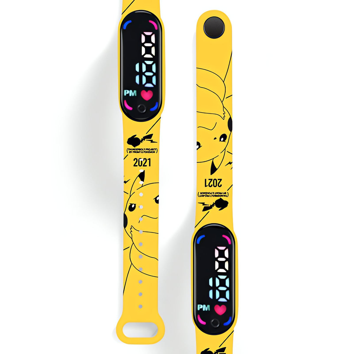Pokémon kids' LED digital watch – Pikachu Colour Display 4