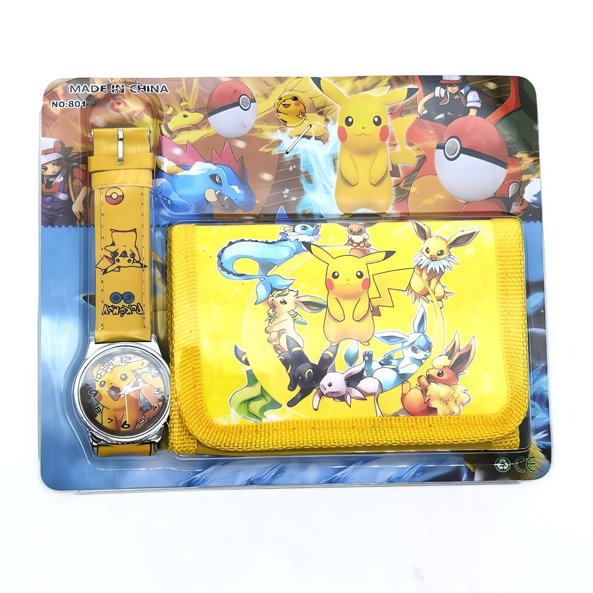 Pokémon kids' wristwatch and purse set – photo 2