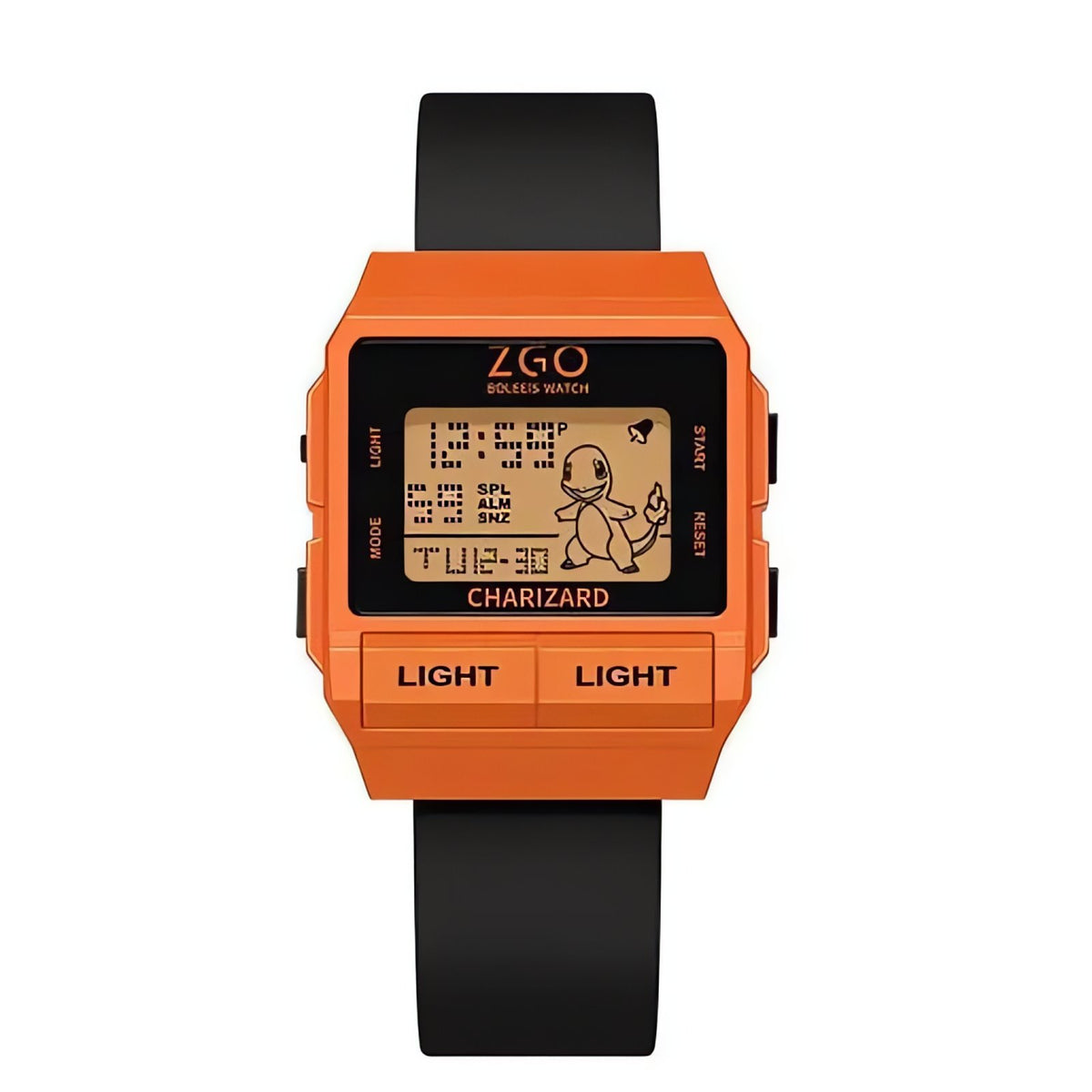 Pokémon LCD kids' watch – Charmander & Charizard