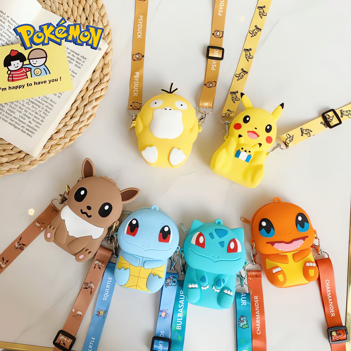 Pokémon mini crossbody purse for kids – photo 2