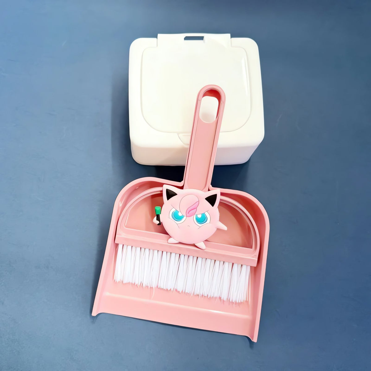 Pokémon mini dustpan and brush set – Jigglypuff