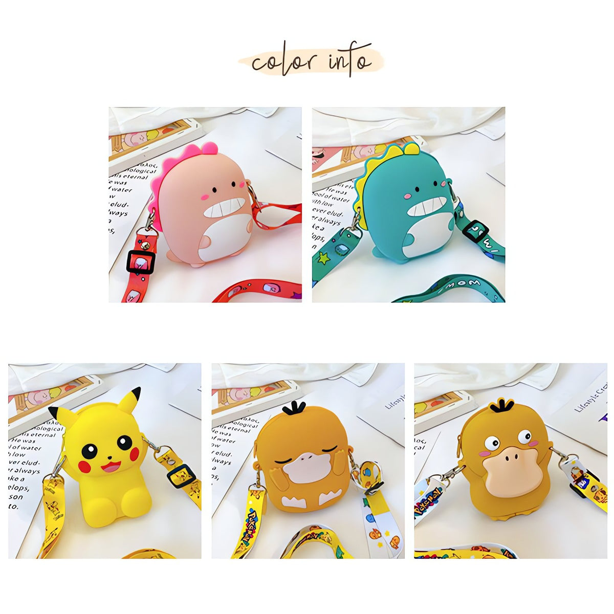 Pokémon mini shoulder bag with 3D design – photo 11