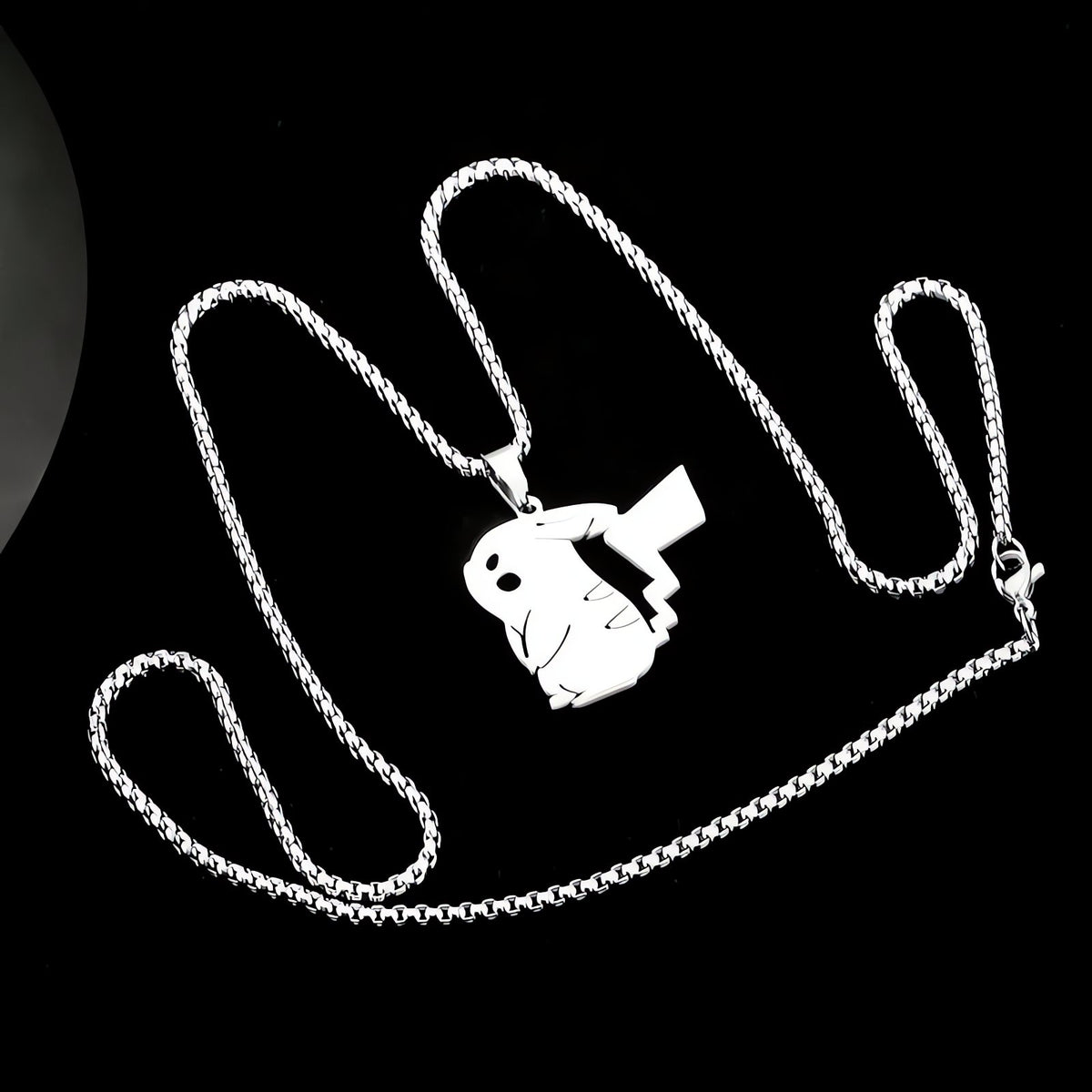 Pokémon pendant necklace in silver – photo 2