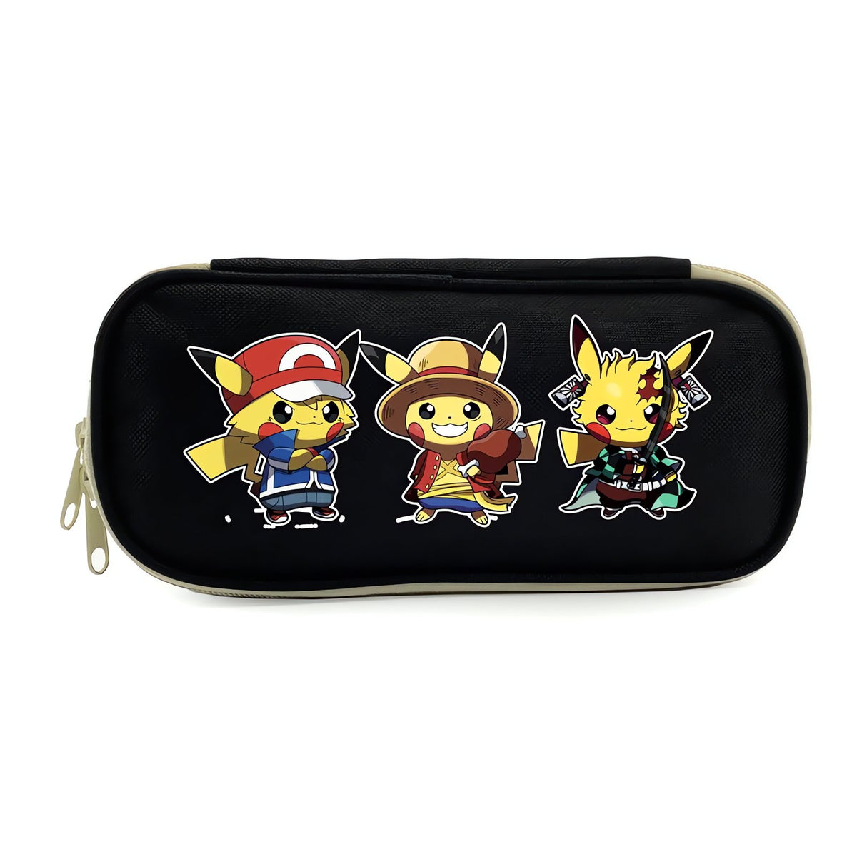 Black Pokémon pencil case with Pikachu – C