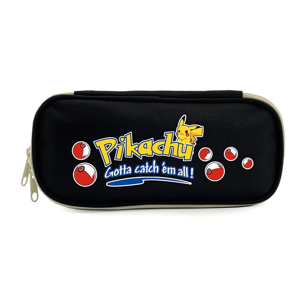 Black Pokémon pencil case with Pikachu – D